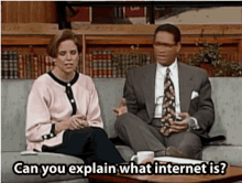 Katie Couric, Bryant Gumbel, and Elizabeth Vargas discussing what the Internet is on Today in 1994